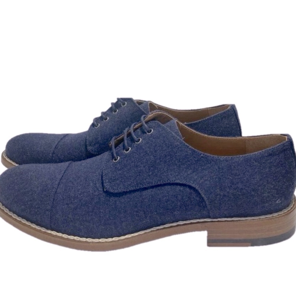 NEW TAFT The Kennedy Denim Lace Up Comfort men's Size 9 Dress Sneaker